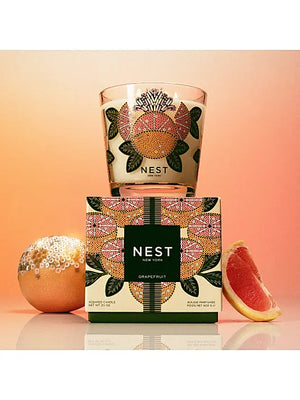 Grapefruit Decorative Luxury 3-Wick Candle