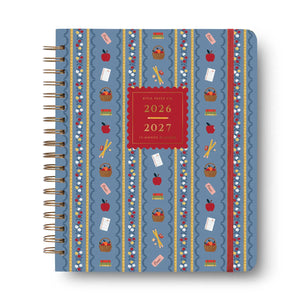 2027 Schoolhouse 17-Month Academic Hardcover Spiral Planner