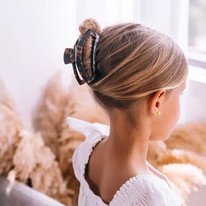 Open Tortoise Medium Hair Clip