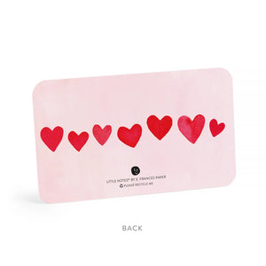 Mini Hearts Blush Little Notes