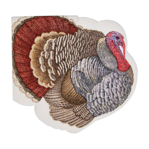 Turkey Die-Cut Napkin Airlaid Luncheon