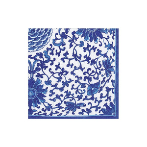 Indigo Garden Blue/White Cocktail Napkins