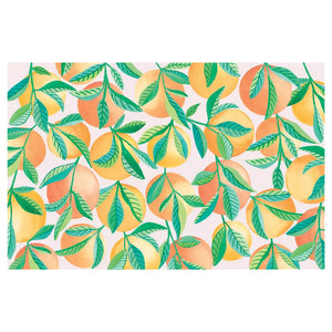 Fruit Grove Paper Placemat Pad | Set of 24