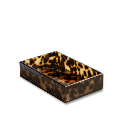 Vida Acrylic Tortoise Guest Towel Holder