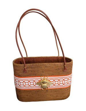 College Orange/ Orange Oct Layer XL Bee