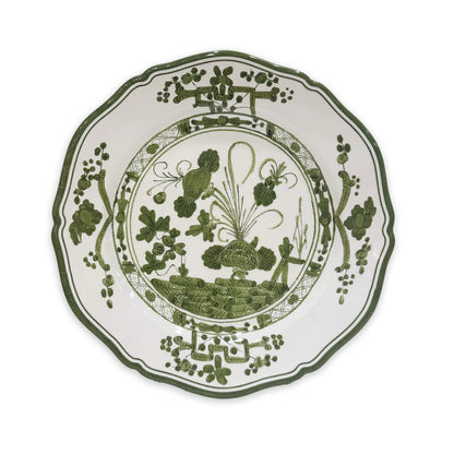 VIDA Faenza Salad Plate S/4 White and Green