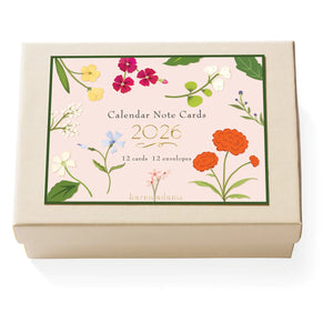 Calender 2026 Note Card Box