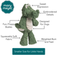 Mini Marshmallow Gator Plush