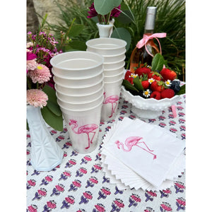 Royal Flamingo 16oz Pearl Cups