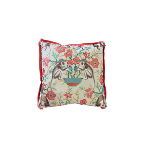 Cheeky Monkey Cantaloupe Pillow