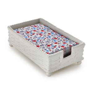 Basketweave Napkin Holder Guest
