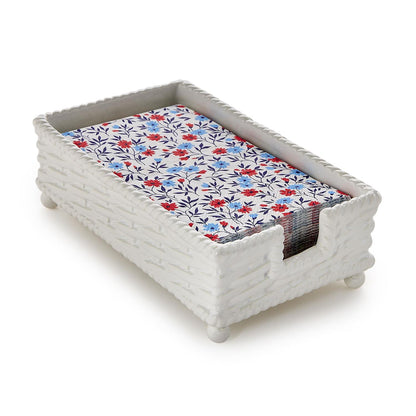 Basketweave Napkin Holder Guest