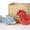 Putty Coral Seahorse Plush