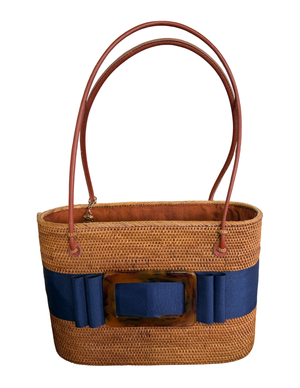 Avery - Flat Bow and Tortoise Buckle