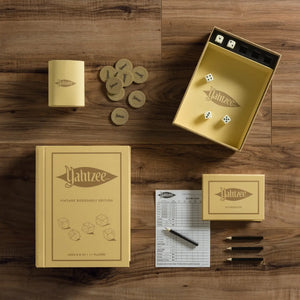 Yahtzee Vintge Bookshelf Edition