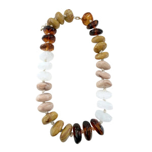 Tan Tort Delray Chunky Beaded Necklace