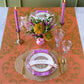 Orange Damask Runner