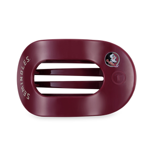 Flat Round Hair Clip | Large | Go Noles!