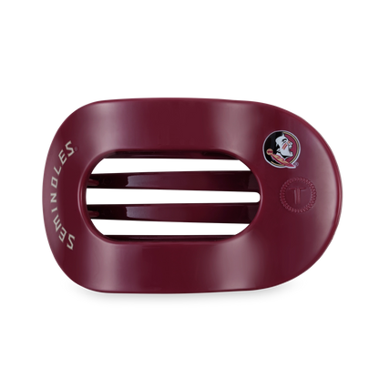 Flat Round Hair Clip | Large | Go Noles!