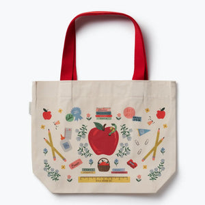 Schoolhouse East West Canvas Tote Bag