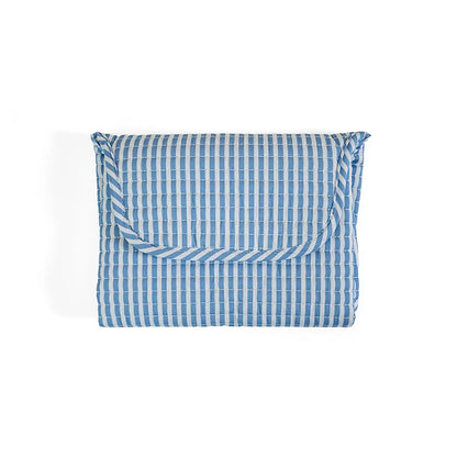 Pimlico Stripe Chambray Quilted Changing Mat