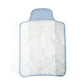 Pimlico Stripe Chambray Quilted Changing Mat