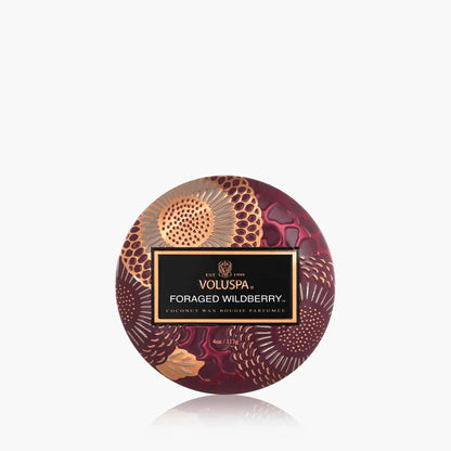 Foraged Wildberry Mini Tin Candle