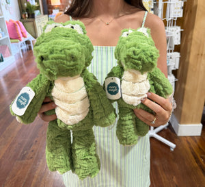 Marshmallow Gator Plush