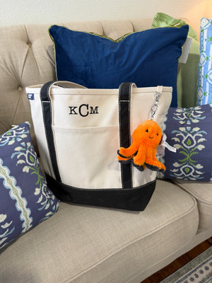 Halloween Octopus Bag Charm