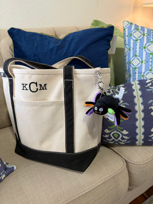 Halloween Spider Bag Charm
