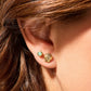 SP Little Shell Stud Earrings Set Sea Foam