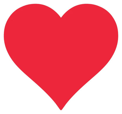 Die Cut Heart Placemats