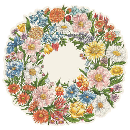 Die Cut Wild Flower Placemat