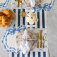 Die Cut Heirloom Blue Bow Placemat