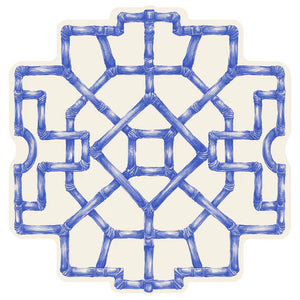 Die Cut Blue Bamboo Placemat