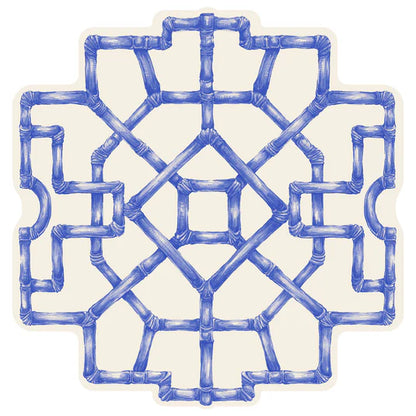 Die Cut Blue Bamboo Placemat