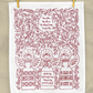 Hark! the Herald Angels Sing Advent Christmas Tea Towel