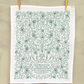 O Come All Ye Faithful Christmas Tea Towel