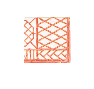 Bamboo Screen Coral - cocktail