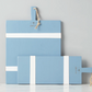 Blue Rectangle Mod Charcuterie Board, Small
