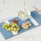 Blue Rectangle Mod Charcuterie Board, Small