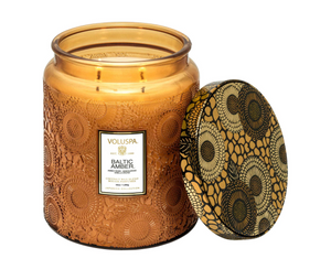 Baltic Amber Luxe Jar Candle
