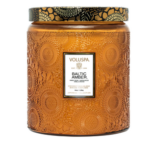 Baltic Amber Luxe Jar Candle