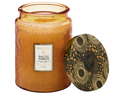 Baltic Amber Large Jar Candle
