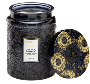 Moso Bamboo Large Jar Candle