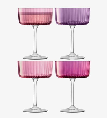 Garnet Gems Champagne/Cocktail Glass 8oz