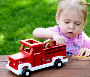 To The Rescue - Magnetic Fire Truck
