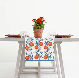 Orange Grove  Table Runner