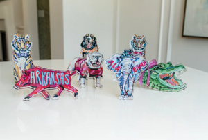 "Gator Girl" Acrylic Shelfie