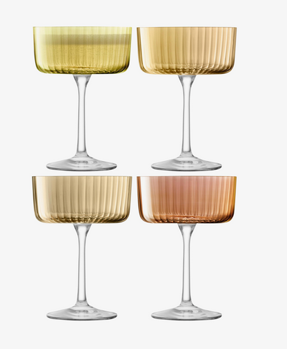 Amber Gems Champagne/Cocktail Glass 8oz